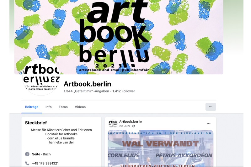 Salon Livre d'artistes Artistsbook Art Book Berlin