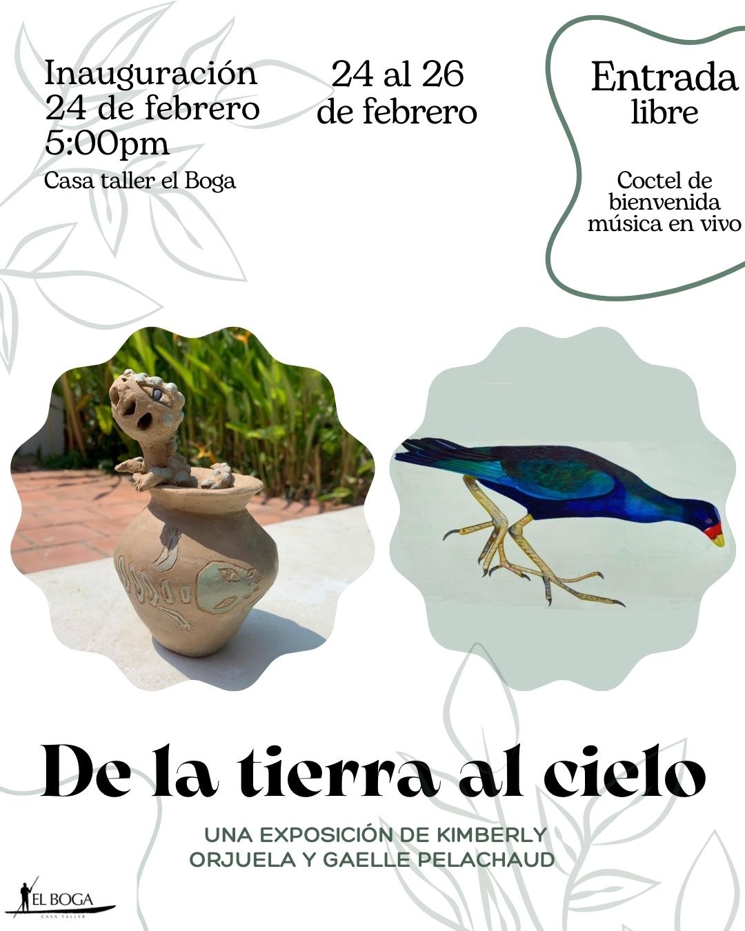 Exposition De la tierra al cielo