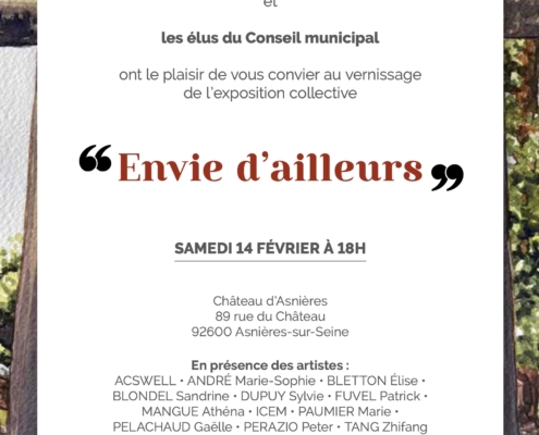 Exposition - Envie d'ailleurs Château d'Asnières sur Seine